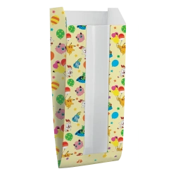 Papierbeutel mit Sichtfenster „Pokemon“, 12 × 25 cm, 10 Stk.