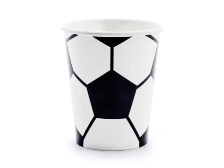Papierbecher „Fußball“ 200 ml, 8 Stück