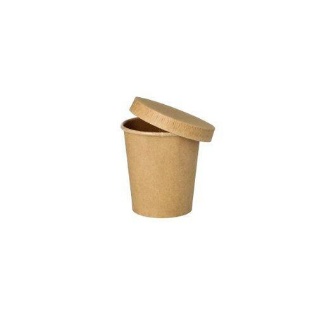 Kraftpapierbecher, 120 ml, 6 x 6,6 cm, 50 Stück