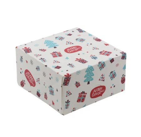 Weihnachtskartons 13 x 13 x 7 cm, 20 Stück