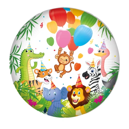 Folienballons „Jungle“, 46 cm, 1 Stück