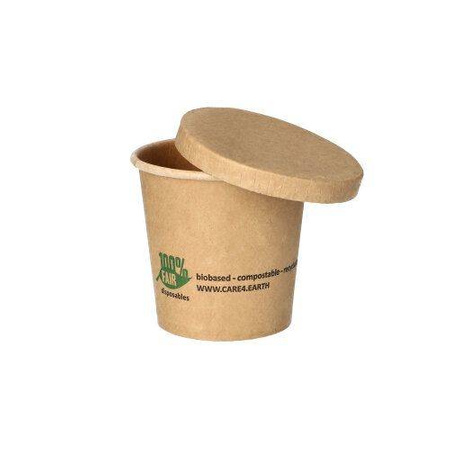Kraftpapierbecher, 90 ml, 6 x 5,8 cm, 50 Stück