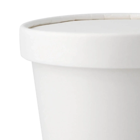 Papierdeckel für Eisbecher mit einem Durchmesser von 92 mm, 50 Stück