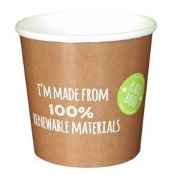 Papiersuppe-Becher, 600 ml, Durchmesser 114 mm, 25 Stück