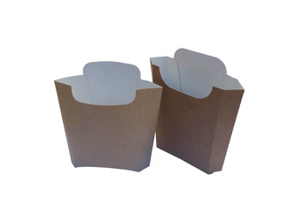 Papierbox für Pommes frites, 100 g, 100 Stück