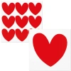 3-lagige Servietten „Red Hearts“, 1/4, 33 x 33 cm, 20 Stück