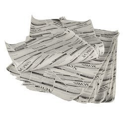 Weißes, fettbeständiges „Newsprint“-Packpapier, 35 x 25 cm, 1 kg, ~200 Blatt