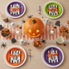 3-lagige Servietten „Striped Pumpkin / Halloween“, 1/4, 33 x 33 cm, 20 Stück