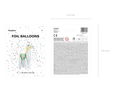 Folienballon „Pastel Bouquet“, 46 cm, 1 Stück