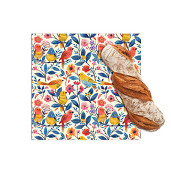 Wachstuch „Vögelchen“, Größe „L“, 36 x 36 cm, 1 Stück