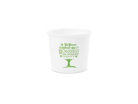 Papierbecher für Suppen und Desserts, GT, 300 ml, Durchmesser 90 mm, 50 Stück