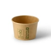 Kraftpapier-Eisbecher, 130 ml, Durchmesser 76 mm, 50 Stück