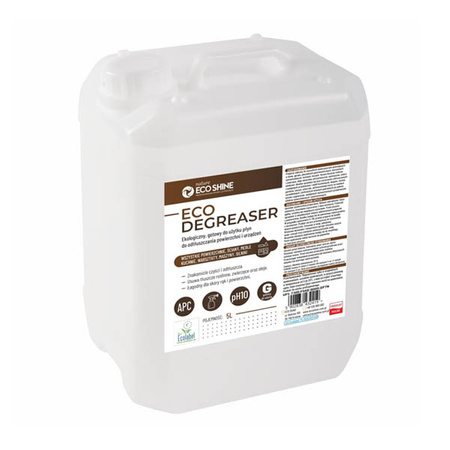 Entfettungsmittel für Oberflächen und Geräte Eco Shine 5 l, 1 Stück