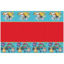 Mehrweg-Tischdecke „Pokémon“, 120 x 180 cm, 1 Stück