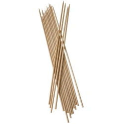 Holzspieße, Durchmesser 3 mm, 40 cm, 200 Stück