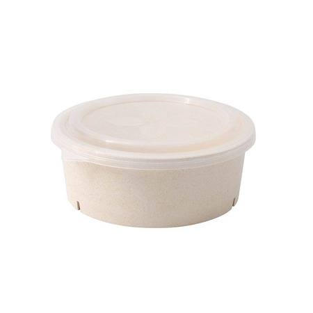 Happy Bowl Mehrwegschalen, cremefarben, 1000 ml, 18,5 x 7 cm, 60 Stück