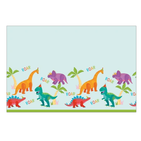 Mehrweg-Tischdecke „Dino“, 120 x 180 cm, 1 Stück