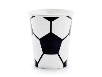 Papierbecher „Fußball“ 200 ml, 8 Stück