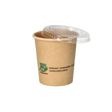 Kraftpapierbecher, 120 ml, 6 x 6,6 cm, 50 Stück