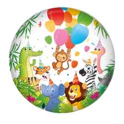 Folienballons „Jungle“, 46 cm, 1 Stück