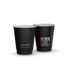 Doppelwandiger Kraftpapierbecher, 250 ml, Durchmesser 80 mm, 25 Stück
