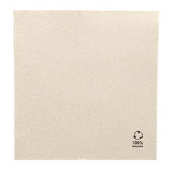 Zweilagige Servietten „Recycled“, 33 x 33 cm, 50 Stück