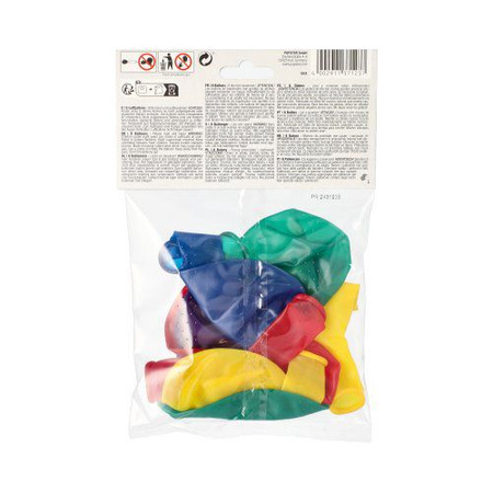 Luftballons „Crystal“ – Mix, 29 cm, 8 Stück