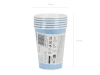 Papierbecher „Fußball“ 200 ml, 8 Stück