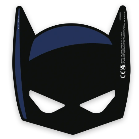 Papiermasken „Batman“, 6 Stück