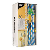 Papierstrohhalme „Ananas“ 6/200 mm, 50 Stück