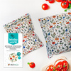 Wachsbecher „Łąka“, Set L+XL, 1 Stück