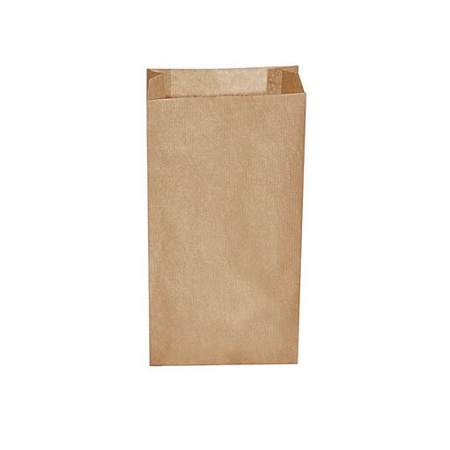 Frühstücksbeutel aus Kraftpapier, 1,5 kg, 14+7 x 29 cm, 500 Stück