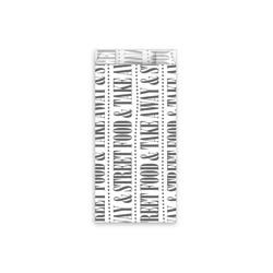 Fettbeständige Papiertüte, 8+4 x 17 cm, 300 Stück