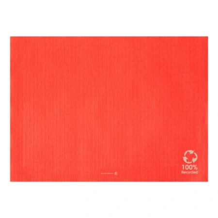 Papieruntersetzer, rot, „Recycled“, 31 x 43 cm, 250 Stück