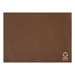 Papieruntersetzer, braun, „Recycled“, 31 x 43 cm, 250 Stück