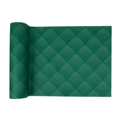 PREMIUM-Papiertischläufer auf Rolle, grün, „Rhombus“, 40 cm x 24 m, 1 Stück