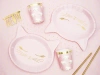 Runder Pappteller „Unicorn Party“, Durchmesser 18 cm, 8 Stück