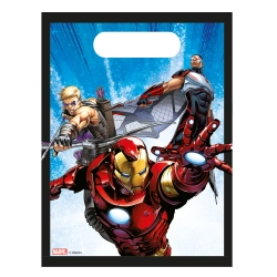 Papiertüten „Avengers“ 16 x 22 cm, 4 Stück