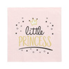 3-lagige Servietten „Little Princess“ 1/4, 33 x 33 cm, 20 Stück