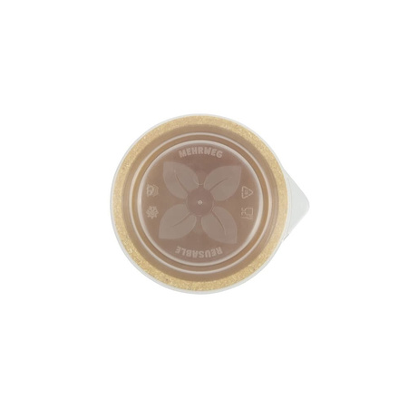 Wiederverwendbare Deckel für „Happy Cups“-Becher, Durchmesser 9,5 cm, 60 Stück