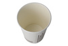 Weißer Papierbecher, 250 ml, 50 Stück