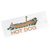 Beutel für französische Hot Dogs, 7+5 x 18 cm, 500 Stück