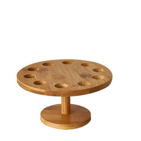 Ständer / Bambus-Tablett für Eistüten, Durchmesser 18 cm, 1 Stück