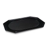 Schwarzes Catering-Tablett aus rPET, 54 x 36 cm, 10 Stück