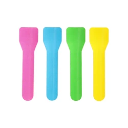 Papier-Eislöffel, verschiedene Farben, 9,5 cm, 100 Stück