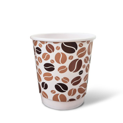 Doppelwandiger Pappbecher, No Plastic, 350 ml, Durchmesser 90 mm, 25 Stück