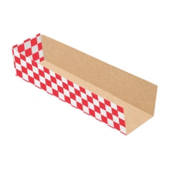 Hot-Dog-Schale „Fitipaldi“ / „Kratka“ 4,7 x 18,2 x 4 cm, 200 Stück