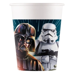 „Star Wars“-Pappbecher, 200 ml, 8 Stück