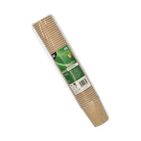 Kraftpapierbecher, 120 ml, 6 x 6,6 cm, 50 Stück