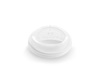 C-PLA-Deckel für Becher, weiß, Durchmesser 80 mm, 50 Stück